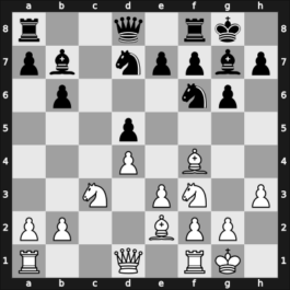 1967 Skopje – Round 1 – Bukic, Enver – 1/2-1/2 – Ilievski, Borce – G4