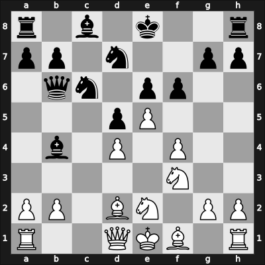 1967 Skopje – Round 2 – Knezevic, Milorad – 1/2-1/2 – Sofrevski, Jovan – G24