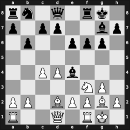 1967 Skopje – Round 6 – Popov, Lazar – 1/2-1/2 – Damjanovic, Marko – G48