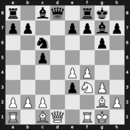 1967 Skopje – Round 6 – Knezevic, Milorad – 0-1 – Dely, Peter – G52