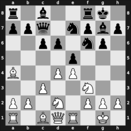1967 Skopje – Round 7 – ? – 1/2-1/2 – Knezevic, Milorad – G57