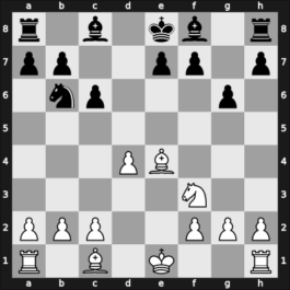 1967 Skopje – Round 8 – Knezevic, Milorad – 1/2-1/2 – Panov, Vladimir – G64