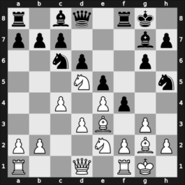 1967 Skopje – Round 11 – Panov, Vladimir – 0-1 – Matulovic, Milan – G85