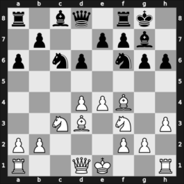 1967 Skopje – Round 13 – Knezevic, Milorad – 1/2-1/2 – Popov, Luben – G103