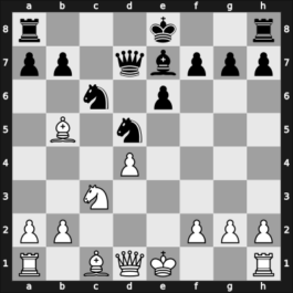 1967 Skopje – Round 13 – ? – 1/2-1/2 – Kholmov, Ratmir D – G105