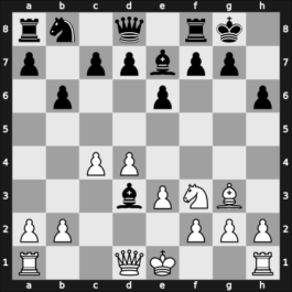 1967 Sochi – Round 4 – Antoshin, Vladimir S – 1/2-1/2 – Liebert, Heinz – G40