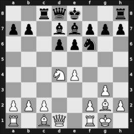1967 Sochi – Round 7 – Damjanovic, Marko – 1/2-1/2 – Antoshin, Vladimir S – G63