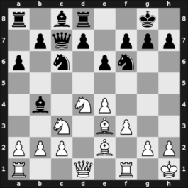 1967 Sousse Interzonal – Round 3 – Bouaziz, Slim – 0-1 – Matulovic, Milan – G27