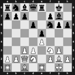 1967 Sousse Interzonal – Round 4 – Bilek, Istvan – 1-0 – Bouaziz, Slim – G40