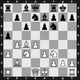 1967 Sousse Interzonal – Round 6 – Korchnoi, Viktor – 1/2-1/2 – Reshevsky, Samuel – G50