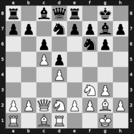 1967 Sousse Interzonal – Round 8 – Bilek, Istvan – 1/2-1/2 – Matanovic, Aleksandar – G77