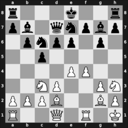 1967 Sousse Interzonal – Round 9 – Suttles, Duncan – 1/2-1/2 – Cuellar Alpire, Mariana – G81