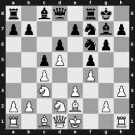 1967 Sousse Interzonal+ – Round 8 – Korchnoi, Viktor – 1/2-1/2 – Fischer, Robert J – G8