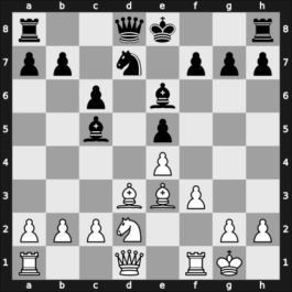 1967 Sweden (ch) – Round 11 – Kinnmark, Ove – 1/2-1/2 – Johansson, Martin 1979 – G55