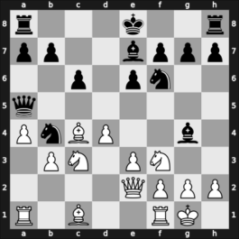 1967 Sweden (ch) – Round 14 – Brostrom, Goran – 1/2-1/2 – Ek, Hans – G71