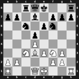 1967 Sweden (ch) – Round 15 – Horberg, Bengt-Eric – 1/2-1/2 – Stenborg, Ake – G75