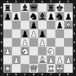 1967 Szczecin ch POL – Round 5 – Balcerowski, Witold – 1/2-1/2 – Schmidt, Wlodzimierz – G23