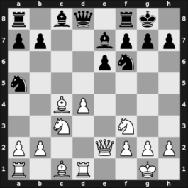 1967 Szczecin ch POL – Round 14 – Grabczewski, Romuald – 1/2-1/2 – Sliwinski, Henryk – G65
