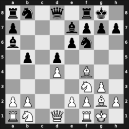 1967 URS Team Ch – Round 1 – Luik, Helmuth – 1/2-1/2 – Cherepkov, Alexander V – G50