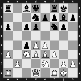 1967 URS Team Ch – Round 1 – Taimanov, Mark E – 1/2-1/2 – Geller, Efim P – G57
