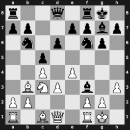 1967 URS Team Ch – Round 1 – Gurgenidze, Bukhuti – 1/2-1/2 – Stein, Leonid – G77