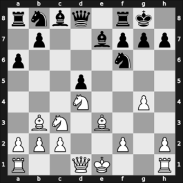 1967 URS Team Ch – Round 1 – Kondratiev, Pavel E – 1/2-1/2 – Demirkhanian, Adolf – G80