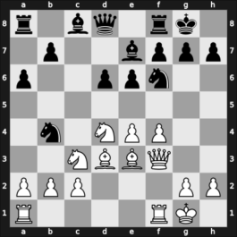 1967 URS Team Ch – Round 1 – Pinchuk, Larisa – 0-1 – Vasiukov, Evgeni – G86