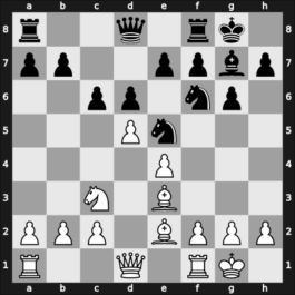 1967 Moscow (URS Team Ch) – Round 1 – Sakharov, Yuri G. – 0-1 – Bronstein, David I – G135