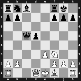 1967 URS Team Ch – Round 1 – Kholmov, Ratmir D – 1-0 – Grushevsky, Alexander – G12