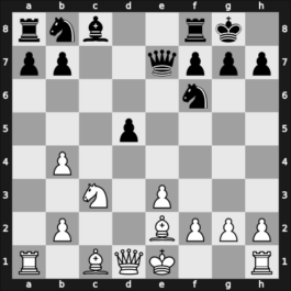 1967 URS Team Ch – Round 1 – Kholmov, Ratmir D – 1-0 – Sardarov, Edward – G19
