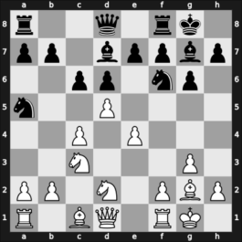1967 URS Team Ch – Round 1 – Krogius, Nikolai V – 1/2-1/2 – Shagalovich, Abo – G23