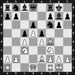 1967 URS-ch35 – Round 1 – Polugaevsky, Lev – 1-0 – Kholmov, Ratmir D – G6