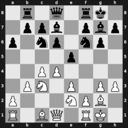 1967 URS-ch35 – Round 1 – Polugaevsky, Lev – 1-0 – Lutikov, Anatoly S – G9