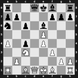 1967 URS-ch35 – Round 1 – Bagirov, Vladimir – 1-0 – Sakharov, Yuri G. – G15