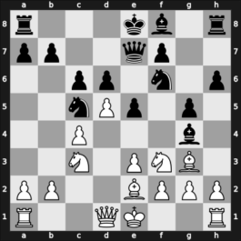 1967 URS-ch35 – Round 1 – Savon, Vladimir – 0-1 – Nezhmetdinov, Rashid – G26