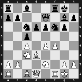1967 URS-ch35 – Round 1 – Antoshin, Vladimir S – 1-0 – Volovich, Anatoly – G27