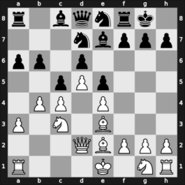 1967 URS-ch35 – Round 1 – Mikenas, Vladas – 1-0 – Kopylov, Igor – G28
