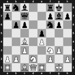 1967 URS-ch35 – Round 1 – Nezhmetdinov, Rashid – 0-1 – Zaitsev, Igor A – G71