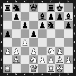 1967 URS-ch35 – Round 1 – Kholmov, Ratmir D – 1-0 – Bagirov, Vladimir – G93