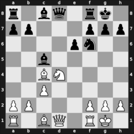 1967 USSR – Round 1 – Khasin, Abram – 1-0 – Lilienthal, Andor – G54
