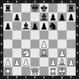 1967 Venice – Round 1 – Calapso, R. – 1/2-1/2 – Petrosian, Tigran A. – G6