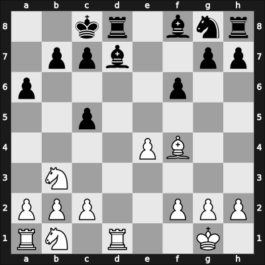 1967 Venice – Round 2 – Tatai, Stefano – 1/2-1/2 – Pachman, Ludek – G13