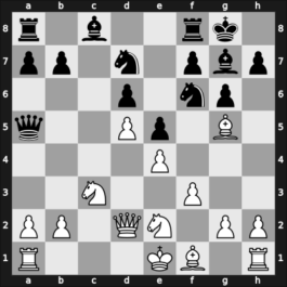 1967 Venice – Round 7 – Pachman, Ludek – 1-0 – Paoli, Enrico – G24