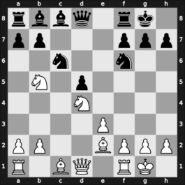 1967 Venice Venice ITA – Round 5 – Pachman, Ludek – 1/2-1/2 – Robatsch, Karl – G16