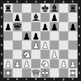 1967 Vrnjacka Banja zt – Round 1 – Mohrlok, Dieter – 1/2-1/2 – Fuchs, Reinhart – G2