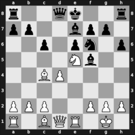 1967 Vrnjacka Banja zt – Round 5 – Ivkov, Borislav – 1/2-1/2 – Pachman, Ludek – G34