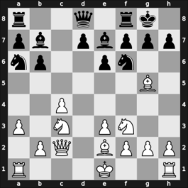 1967 Vrnjacka Banja zt – Round 6 – Watzka, Horst – 1/2-1/2 – Kostro, Jerzy – G40