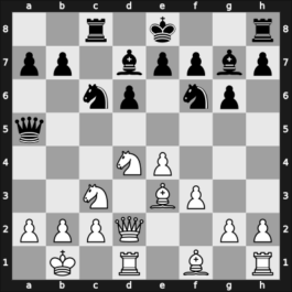 1967 Vrnjacka Banja zt – Round 7 – Matanovic, Aleksandar – 1-0 – Mohrlok, Dieter – G47