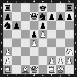 1967 Vrnjacka Banja zt – Round 8 – Mohrlok, Dieter – 0-1 – Ivkov, Borislav – G55