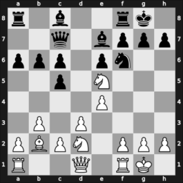 1967 Vrnjacka Banja zt – Round 13 – Matanovic, Aleksandar – 1-0 – Gunnarsson, Gunnar K – G90